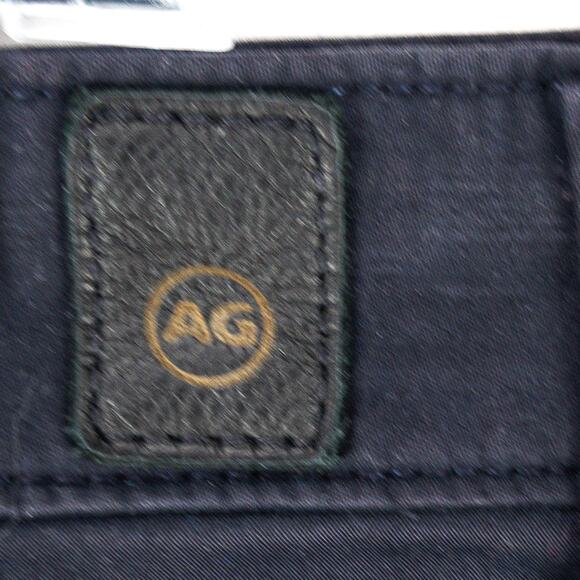 AG Slim Fit Chino Pants 36x34 Navy Stretch Twill Lux Line Adriano Goldschmied - Picture 10 of 11